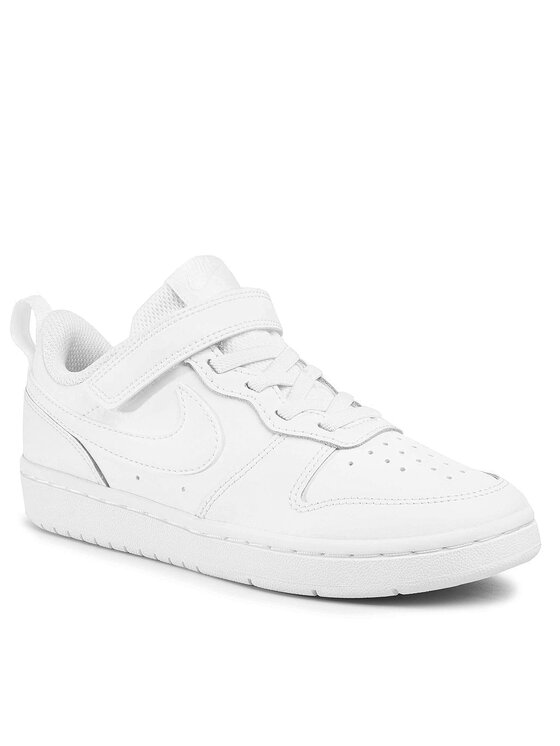 Nike Nike Sneakers Court Borough Low 2 (Psv) BQ5451 100 Alb
