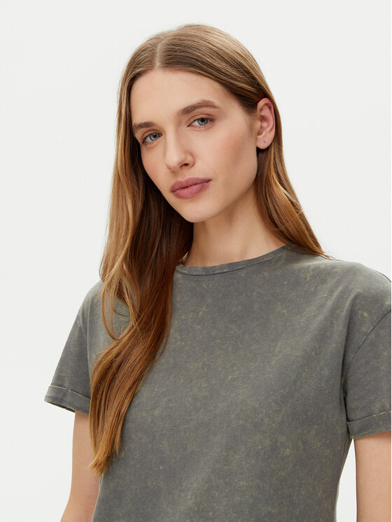 Noisy May Noisy May Póló Brandy 27033185 Szürke Slim Fit