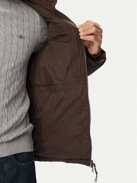 Gant Gant Kurtka zimowa Active Cloud 7006661 Brązowy ciemny Regular Fit
