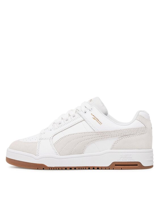 Puma Puma Sneakersy Slipstream Lo Suede Fs 385694 01 Biały