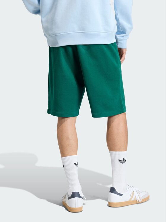 adidas adidas Szorty materiałowe 136755 Zielony ciemny Regular Fit