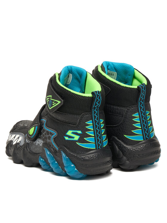 Skechers Skechers Śniegowce Skech-O-Saurus Lights 2.0 400122L BKLM Czarny
