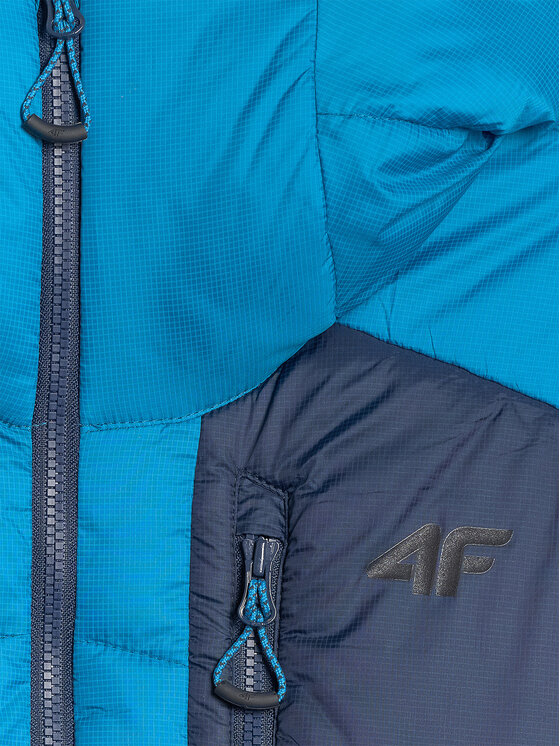 4F 4F Kurtka outdoor HALNY Niebieski Regular Fit