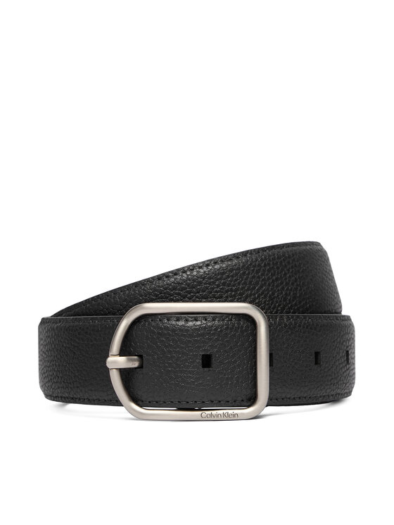 Calvin Klein Calvin Klein Pásek Round Buckle 35Mm LV04D7024G Černá