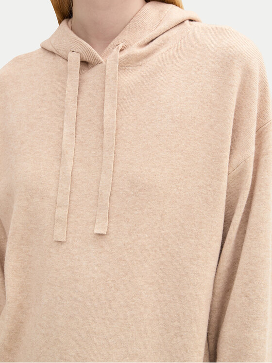 Tom Tailor Denim Tom Tailor Denim Pullover 1043338 Beige Relaxed Fit