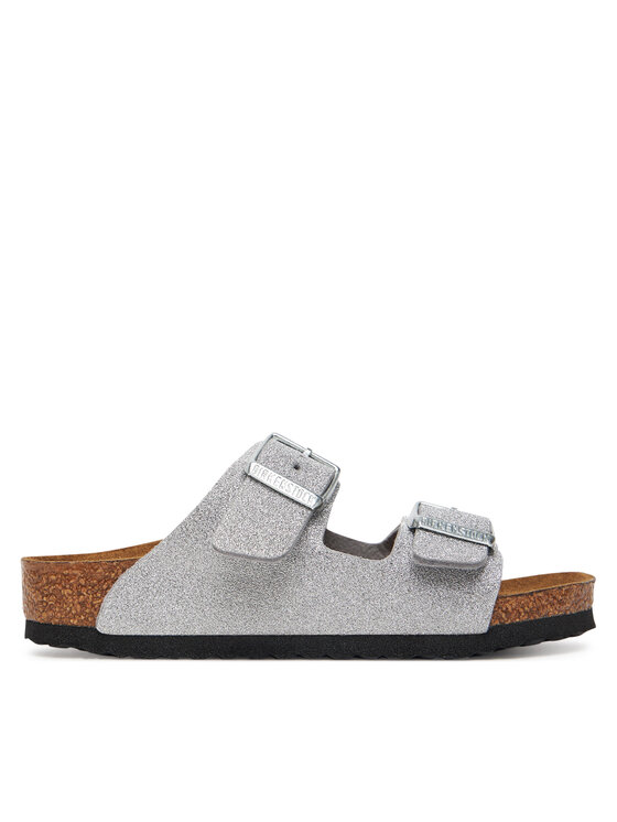Birkenstock Birkenstock Natikače Arizona Kids 1030477 Srebrna