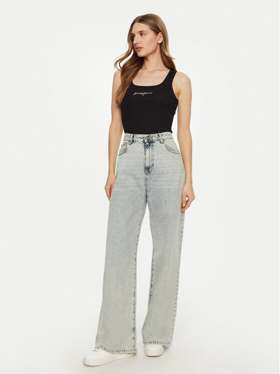 Guess Guess Topiņš W5RP48 KA0H1 Melns Regular Fit