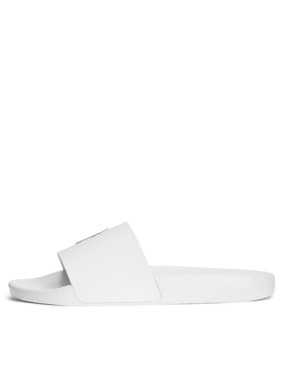 Polo Ralph Lauren Polo Ralph Lauren Παντόφλες Polo Slide 809892945007 Λευκό