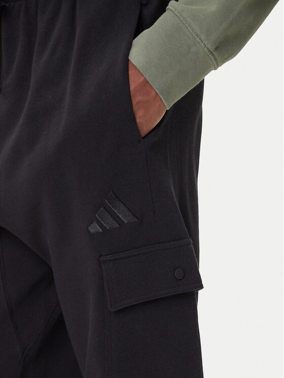 adidas adidas Teplákové nohavice ALL SZN French Terry JN0580 Čierna Loose Fit