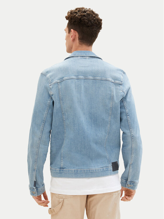 Tom Tailor Tom Tailor Jeans jakna 1040165 Modra Regular Fit