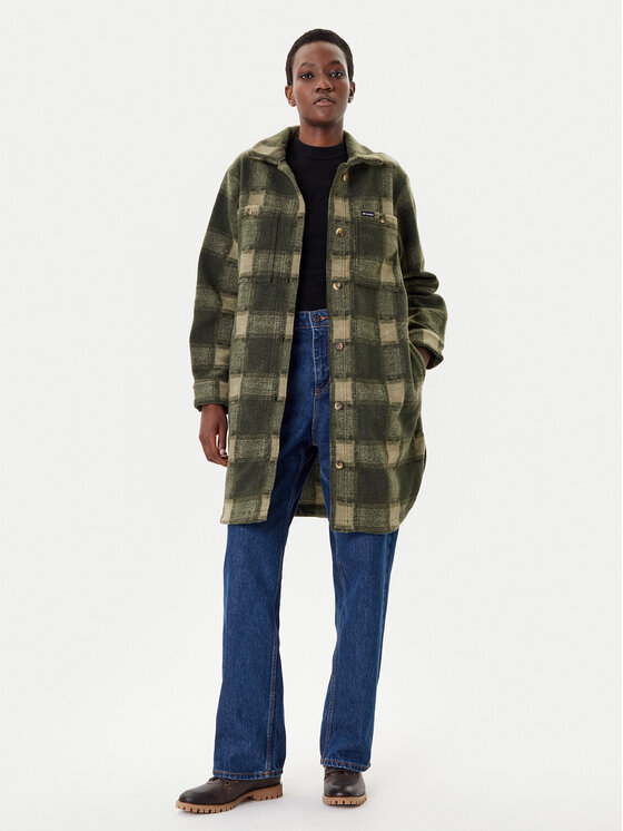 Columbia Columbia Риза-яке Wildest Venture™ 2136171 Zelená Loose Fit