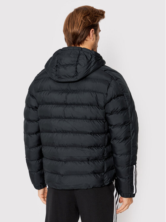 adidas adidas Зимова куртка Itavic 3-Stripes Midweight GT1674 Чорний Regular Fit