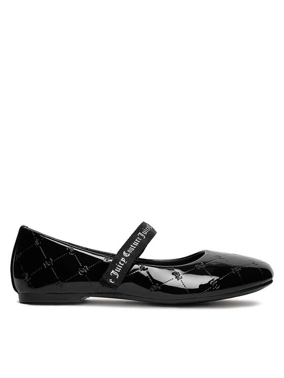 Juicy Couture Baleriny CEO-CS21273-01 Czarny