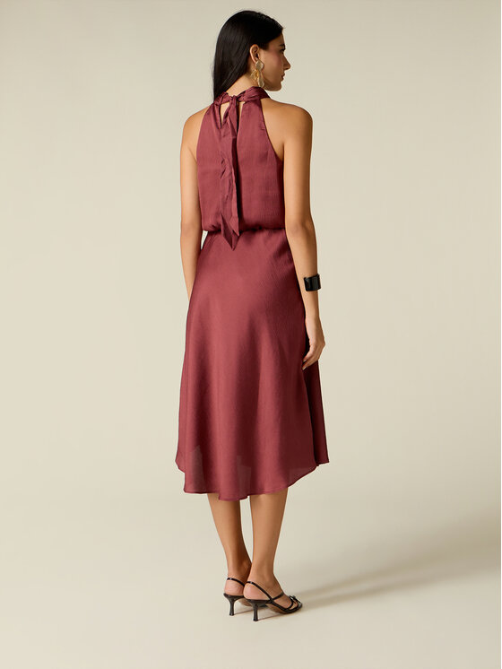 Oltre Oltre Sukienka wieczorowa 7099J000994N016 Bordowy Regular Fit