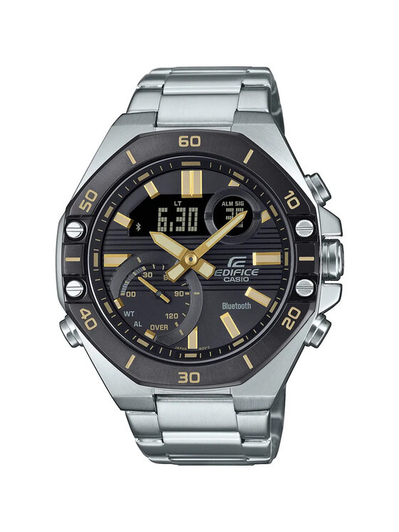 Casio Casio Zegarek ECB-10DB-1A9EF Srebrny