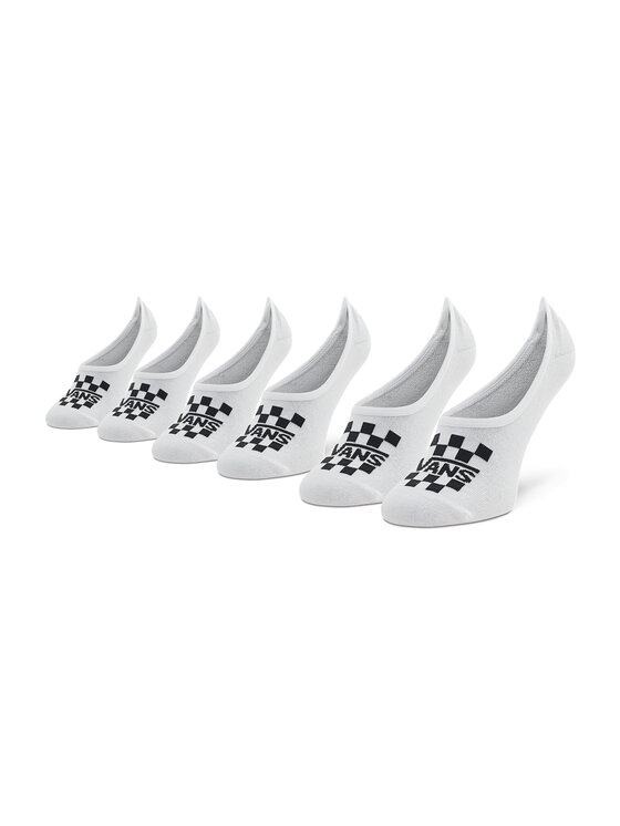 Vans Комплект 3 чифта терлик мъжки Classic Canoodle VN0A7S9BWHT1 Бял