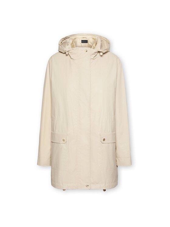 Elena Mirò Elena Mirò Giubbotto piumino F245P000188N002 Crema Regular Fit