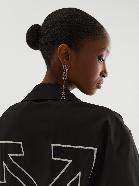 Off-White Off-White Сережки OWOD207S23MET0028445 Золотий