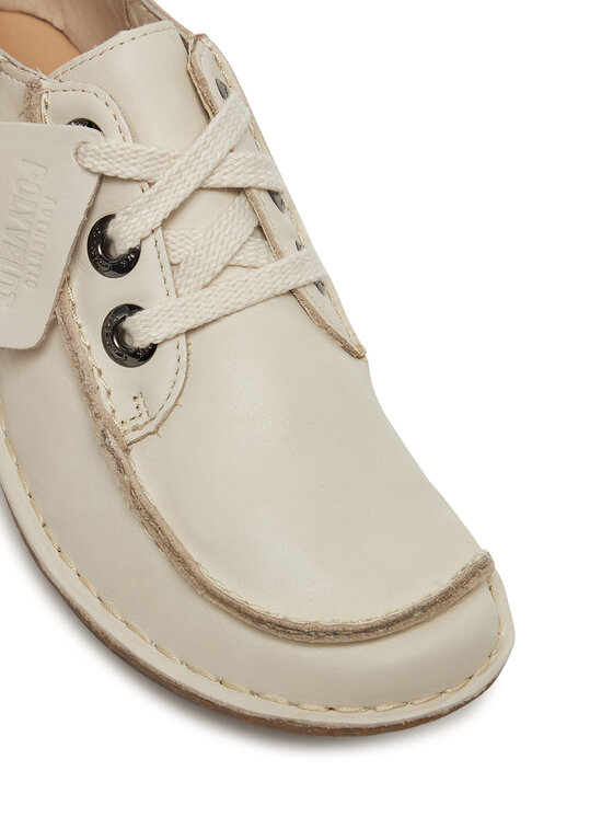 Clarks Clarks Nizki čevlji Funny Dream 26181433 Écru
