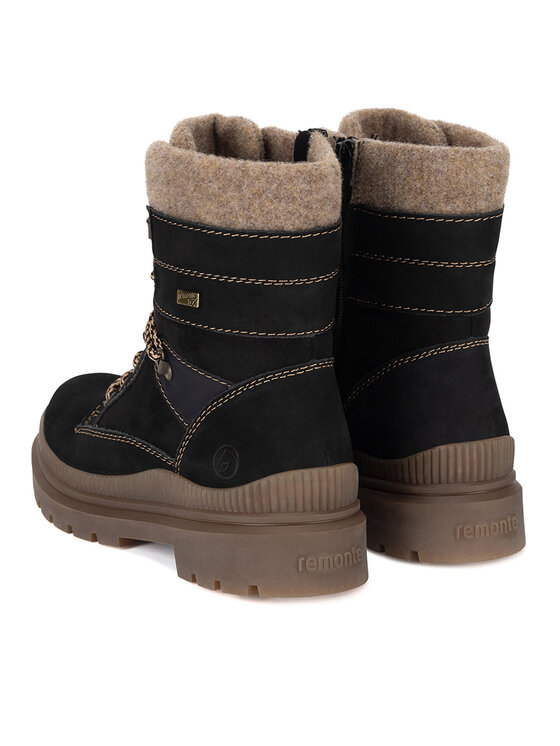 Remonte Remonte Stiefeletten D0C77-02 Schwarz