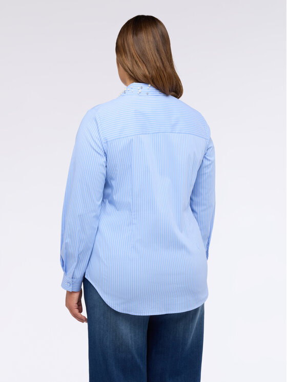 Fiorella Rubino Fiorella Rubino Koszula 5120T001363N0R4 Turkusowy A-Line Fit