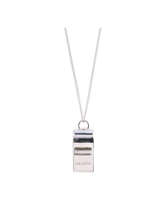 Zadig & Voltaire Zadig & Voltaire Naszyjnik Whistle Necklace OWJW00034 Srebrny