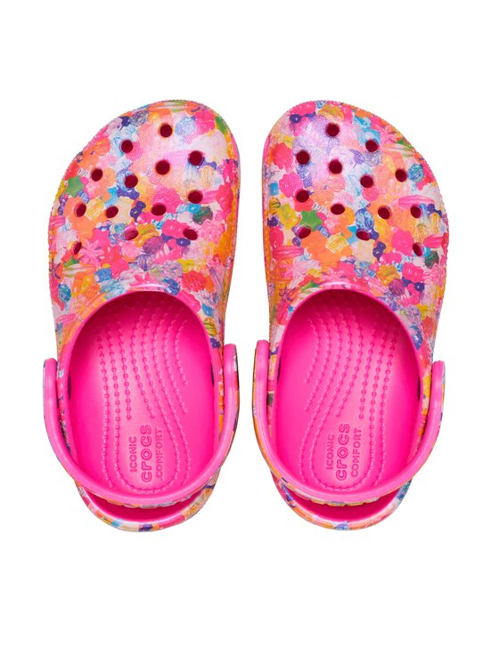 Crocs Crocs Klapki Classic Hyper Real Clog T 208451 Czarny