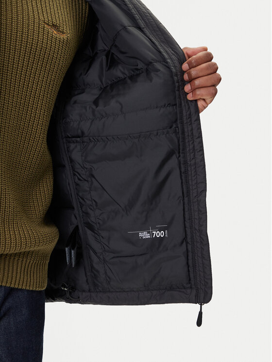 Jack Wolfskin Jack Wolfskin Pehelykabát Ather Down 1207681 Fekete Regular Fit