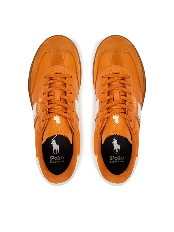 Polo Ralph Lauren Polo Ralph Lauren Sneakersy Aera 804956688007 Pomarańczowy