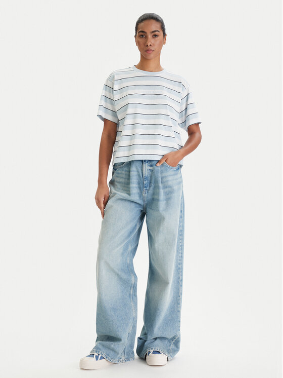 Guess Jeans Guess Jeans T-Shirt W6RI19 K8HM0 Kolorowy Regular Fit