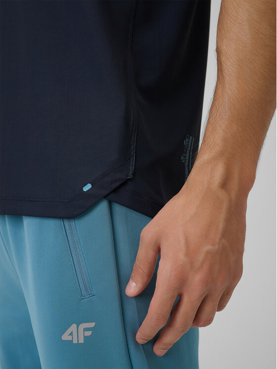 4F 4F Koszulka techniczna VICTORY PACK Granatowy Regular Fit