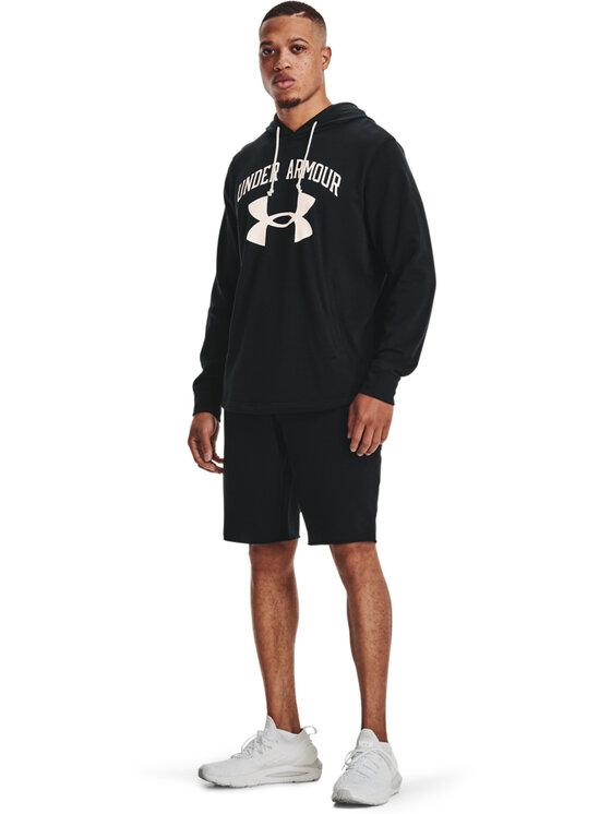 Under Armour Under Armour Sportske kratke hlače Ua Rival Terry 1361631 Crna Regular Fit