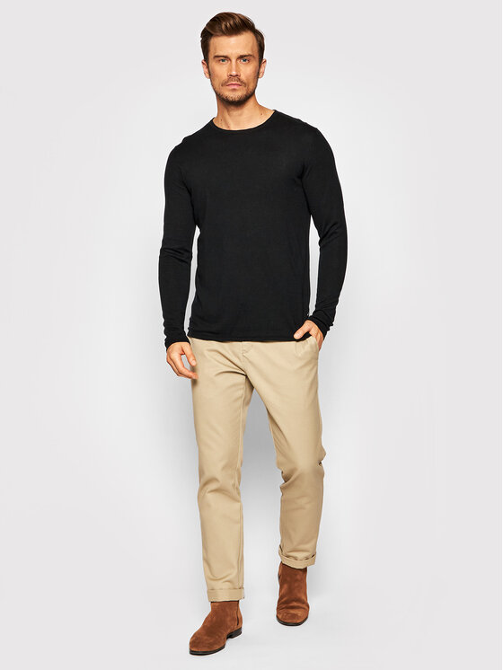 Selected Homme Selected Homme Maglione Rome 16079774 Nero Regular Fit