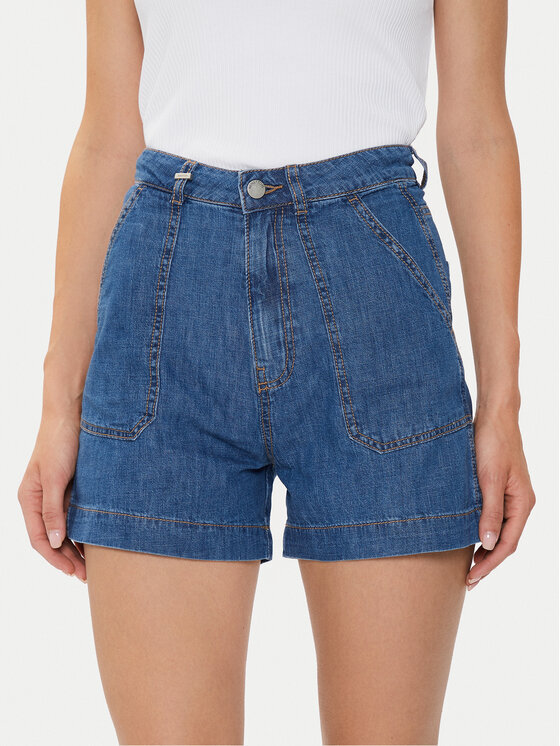 United Colors Of Benetton United Colors Of Benetton Джинсові шорти 42CLD9015 Голубий Regular Fit