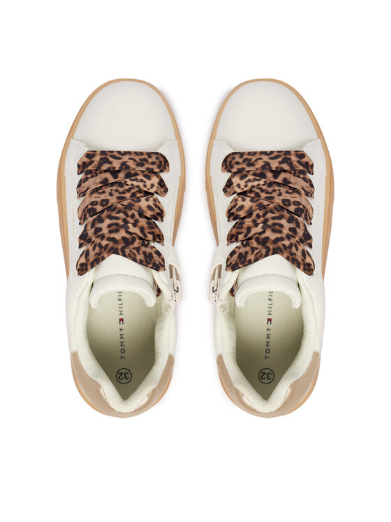 Tommy Hilfiger Tommy Hilfiger Sneakersy T1A9-34230-1355X024 S Écru