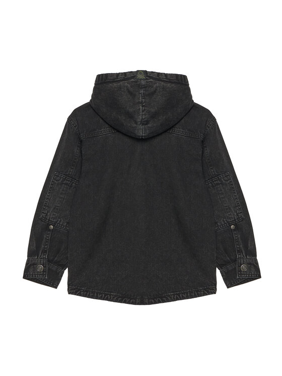 United Colors Of Benetton United Colors Of Benetton camicia di jeans 5PWACQ03X Grigio Regular Fit