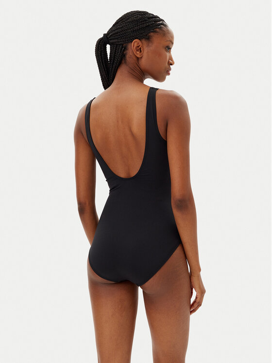 Hunkemöller Hunkemöller Бански костюм Shaping Shell 204886 Черен