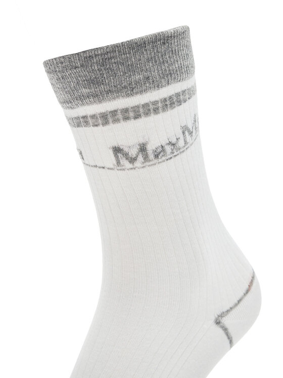 Max Mara Leisure Max Mara Leisure Dlhé ponožky Gabarra 2426556018 Sivá