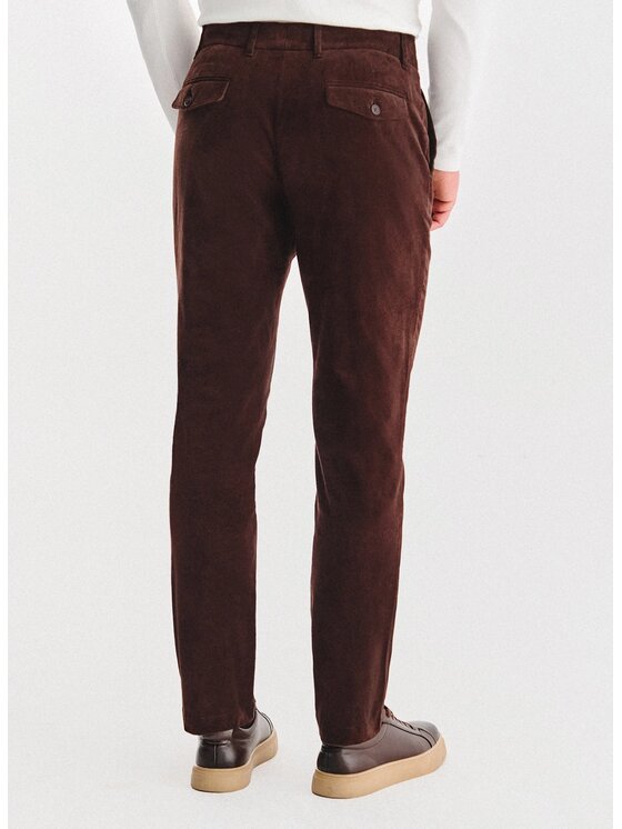 Pako Lorente Pako Lorente Spodnie materiałowe P25WF-WX-022 Brązowy Slim Fit