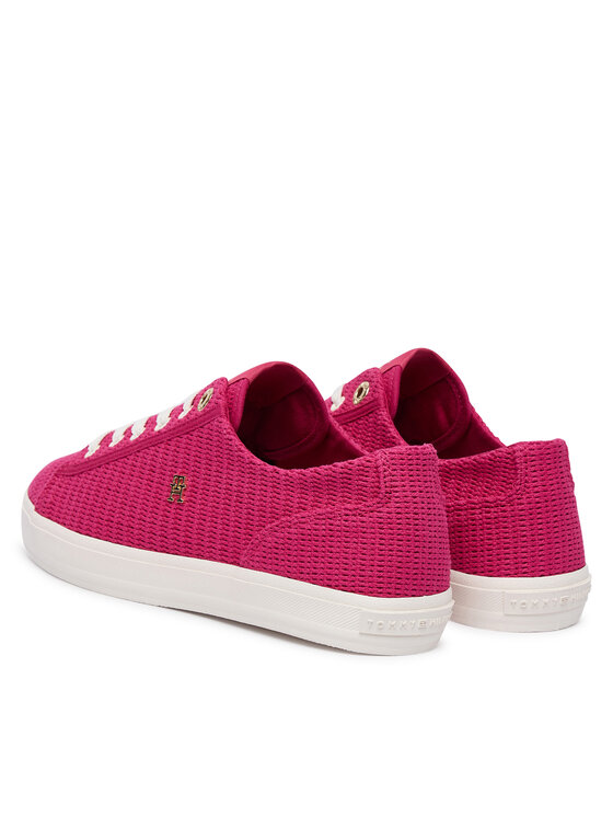 Tommy Hilfiger Tommy Hilfiger Sneakers aus Stoff FW0FW09171 Dunkelrosa