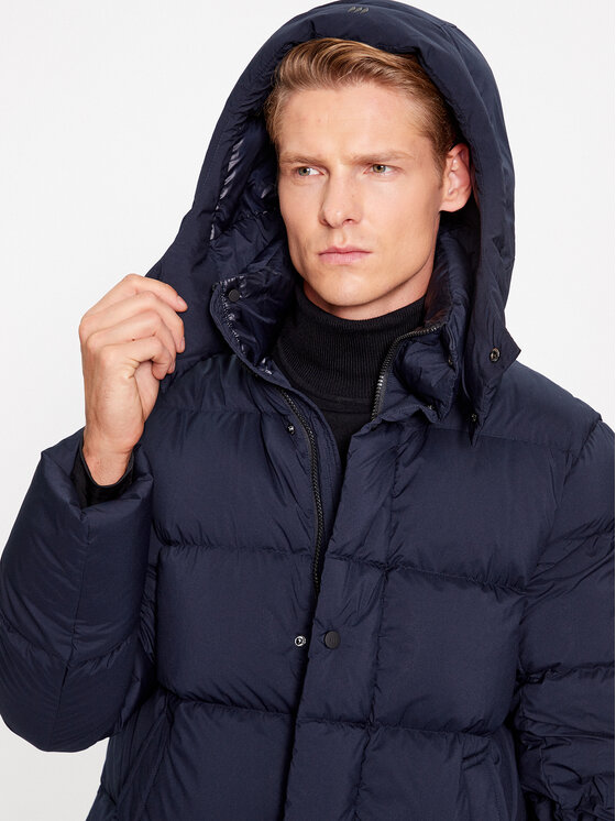 Hetregó Hetregó Kurtka puchowa Logan 8K502 23WU10 Granatowy Regular Fit