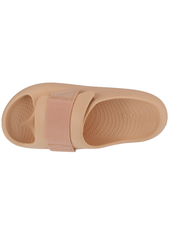 Crocs Crocs Klapki Mellow Luxe Recovery Slide Beżowy