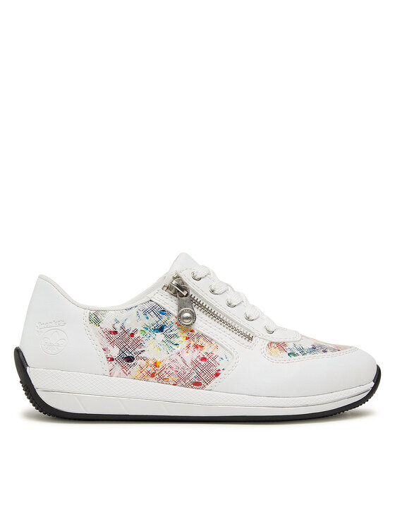 Rieker Rieker Sneakersy N1112-90 Biela