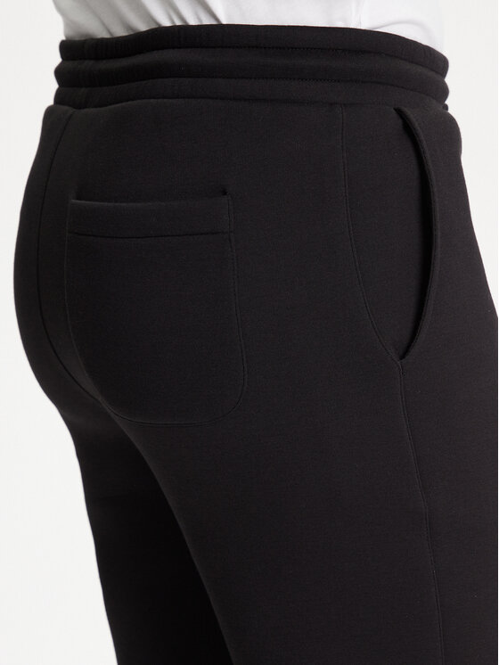 KARL LAGERFELD KARL LAGERFELD Teplákové kalhoty 705041 553907 Černá Regular Fit