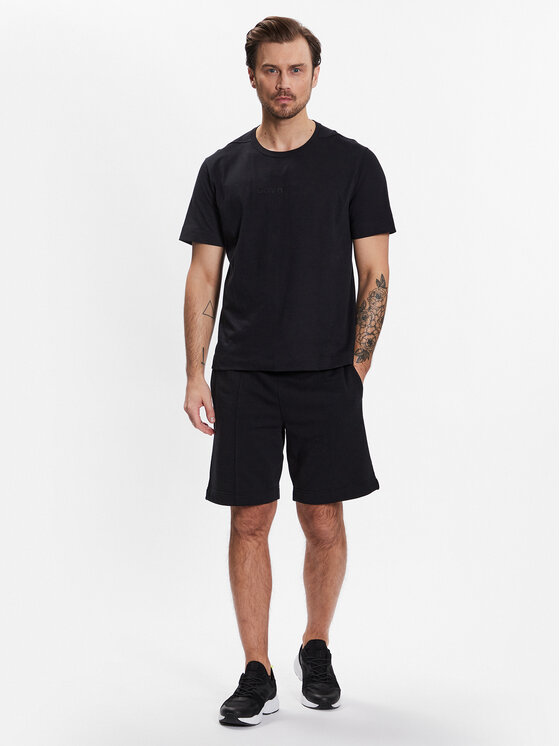 Calvin Klein Performance Calvin Klein Performance T-shirt S/S T-Shirt 00GMS3K108 Crna Regular Fit