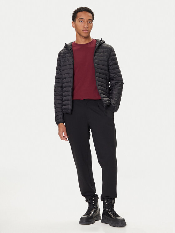 United Colors Of Benetton United Colors Of Benetton Geacă 2TWDUN06I Negru Regular Fit