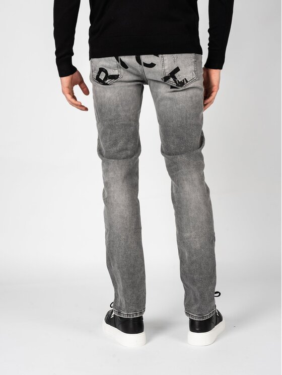 John Richmond John Richmond Jeansy RMA22268JE Šedá Regular Fit