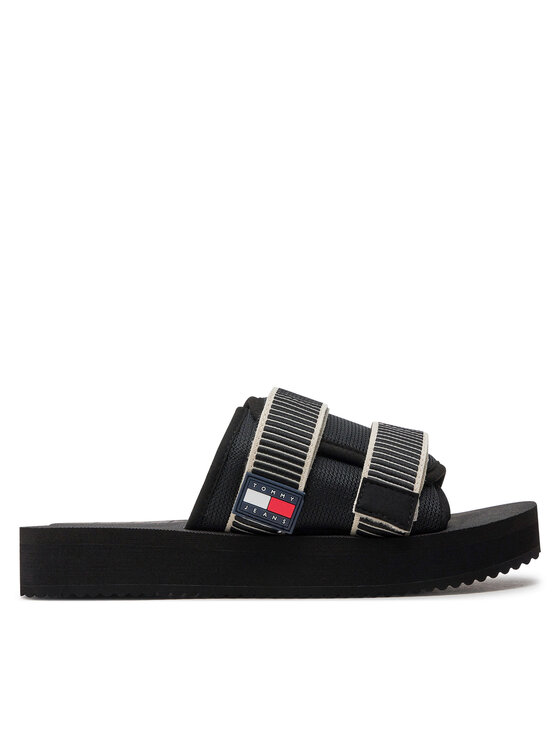 Tommy Jeans Iešļūcenes Tjm Sandal Casual EM0EM01389 Melns