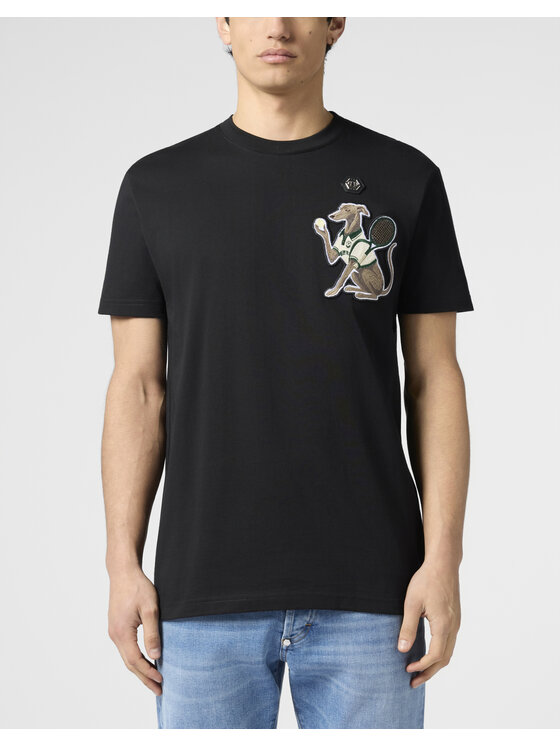 PHILIPP PLEIN PHILIPP PLEIN T-Shirt 30557 Czarny Regular Fit