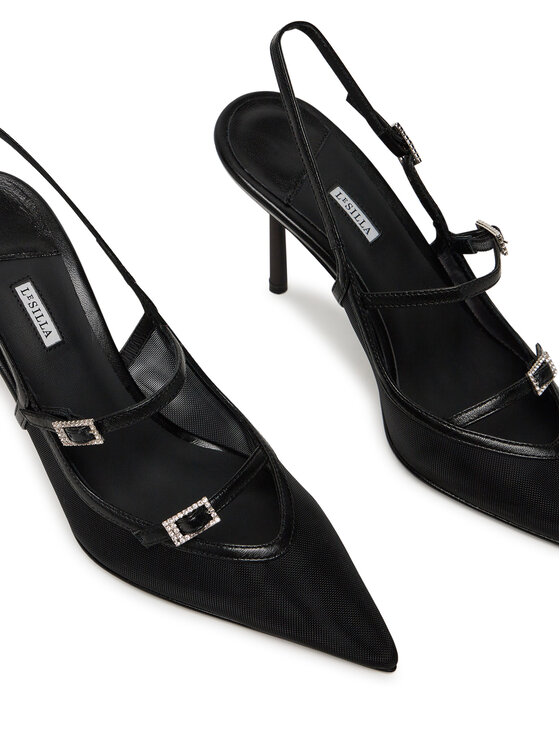 Le Silla Le Silla Sandalen 4293D080BXPPNEM Schwarz